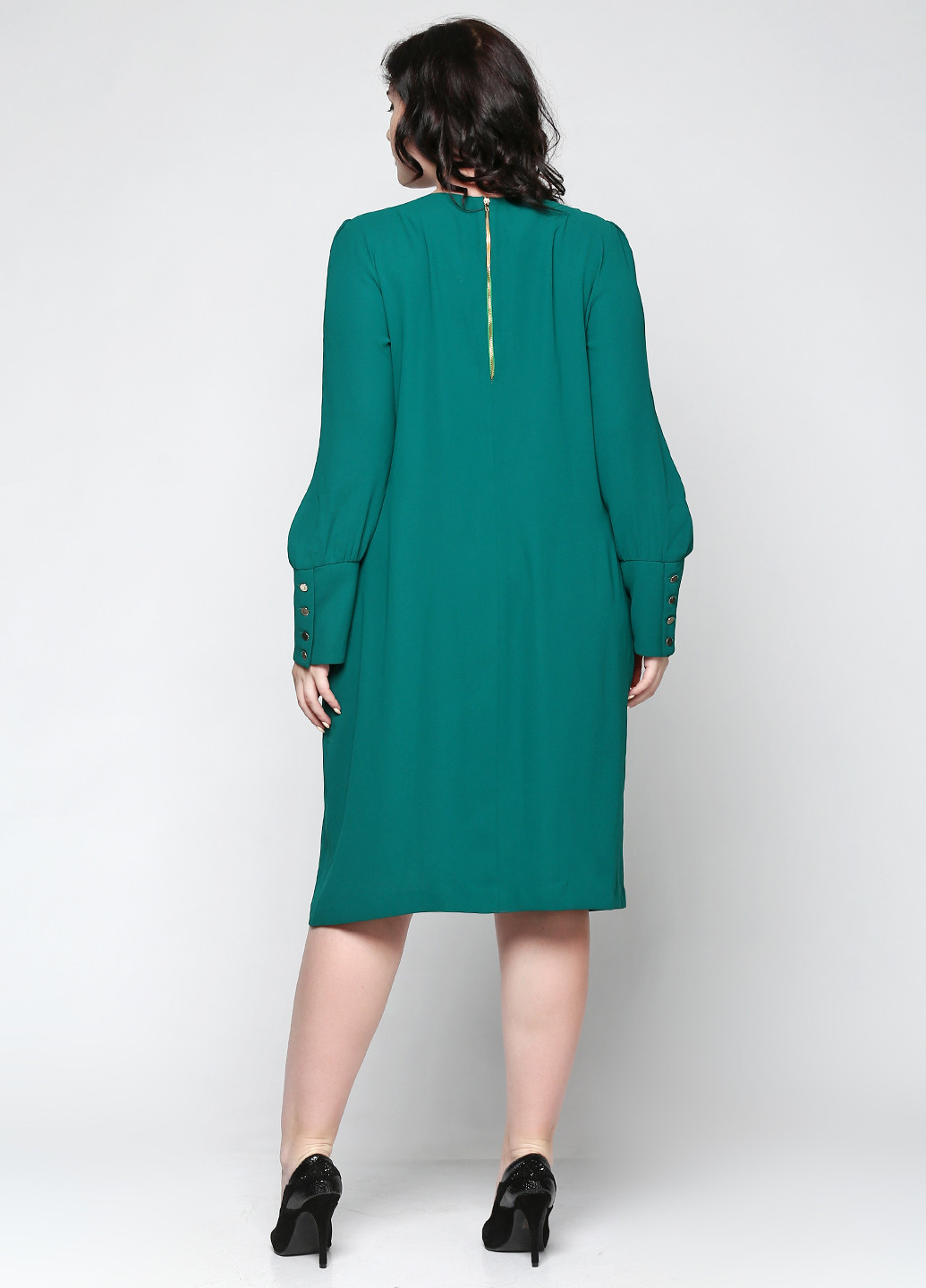 Зеленое кэжуал платье Kokart