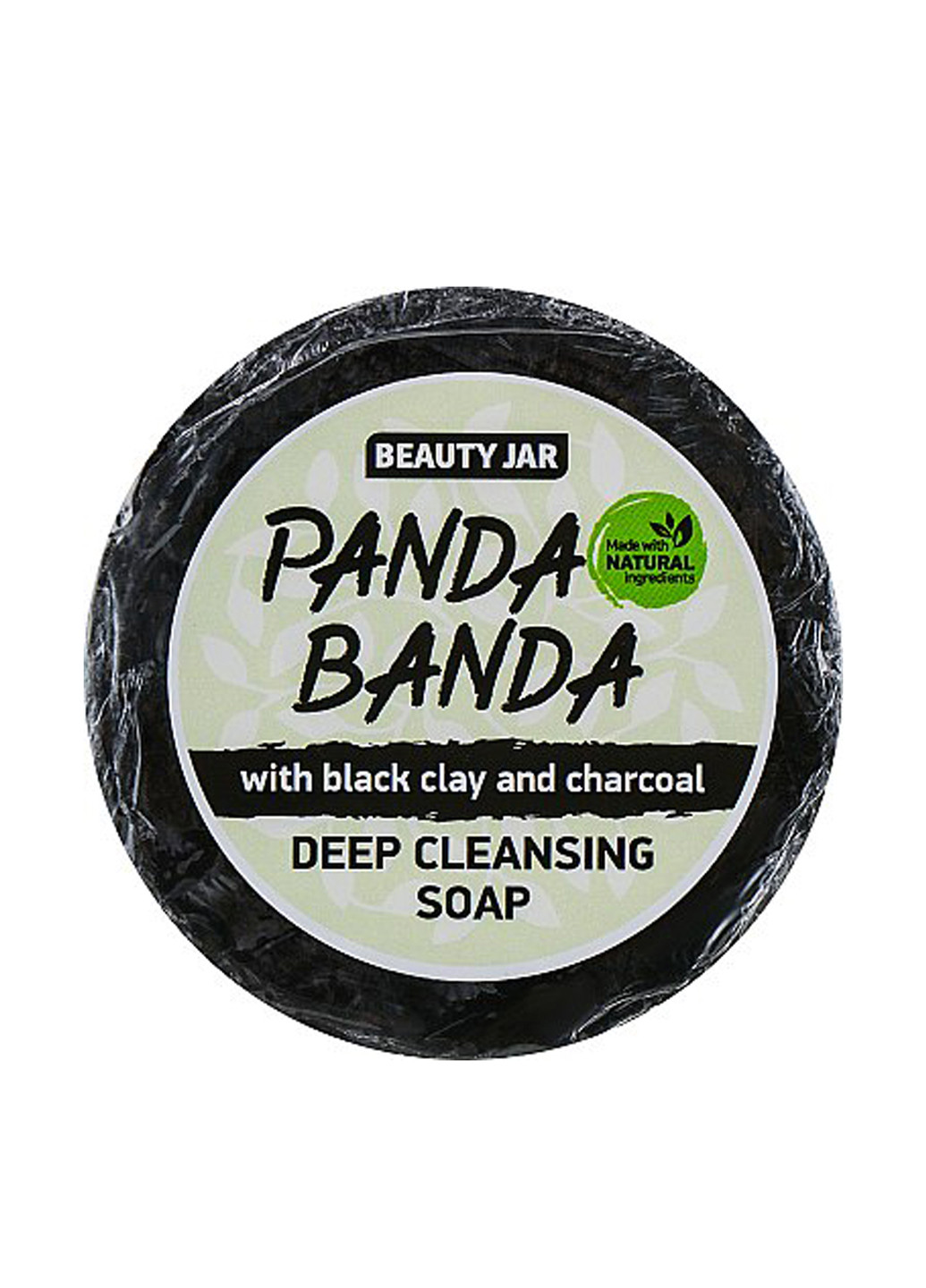 Мыло с черной глиной и древесным углем Panda Banda, 80 г Beauty Jar (182428212)