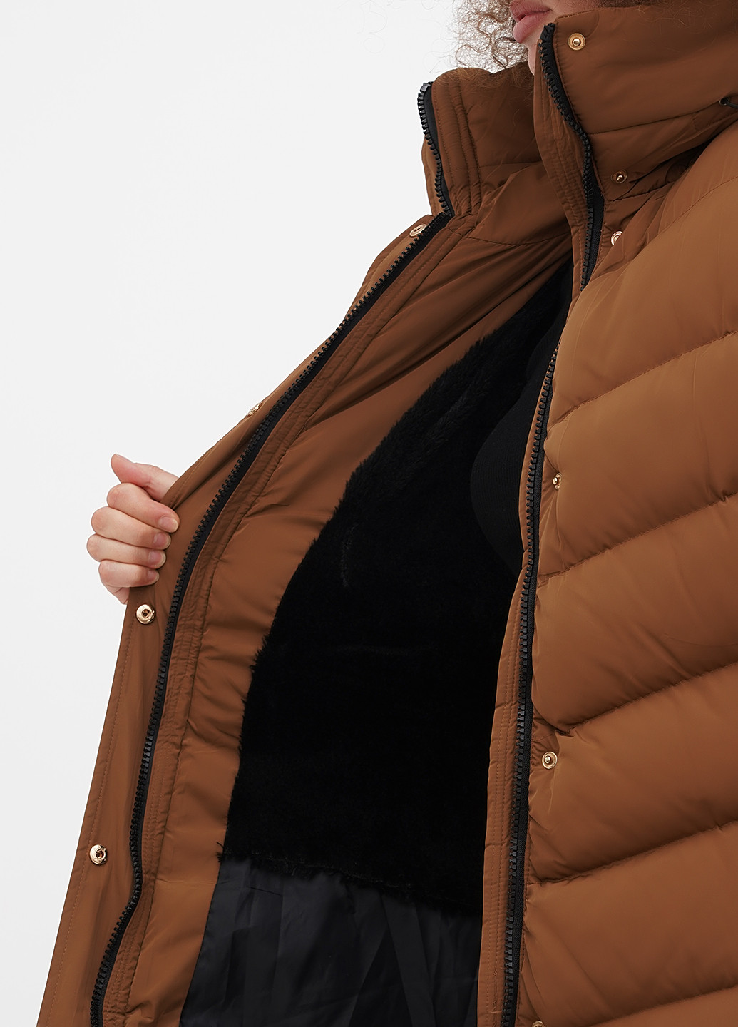 Коричнева демісезонна куртка Wulux