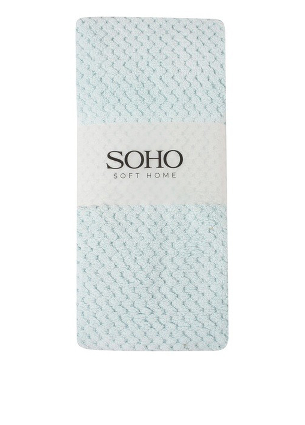 Полотенце (4 шт.), 35х75 см Soho однотонный светло-бирюзовый