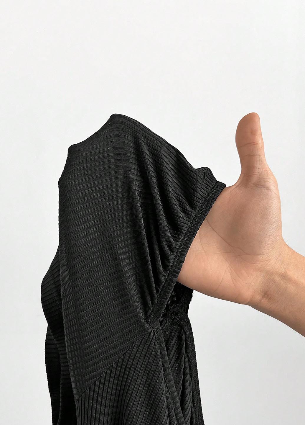 Комбінезон SHEIN комбінезон-шорти однотонний чорний кежуал поліестер, трикотаж