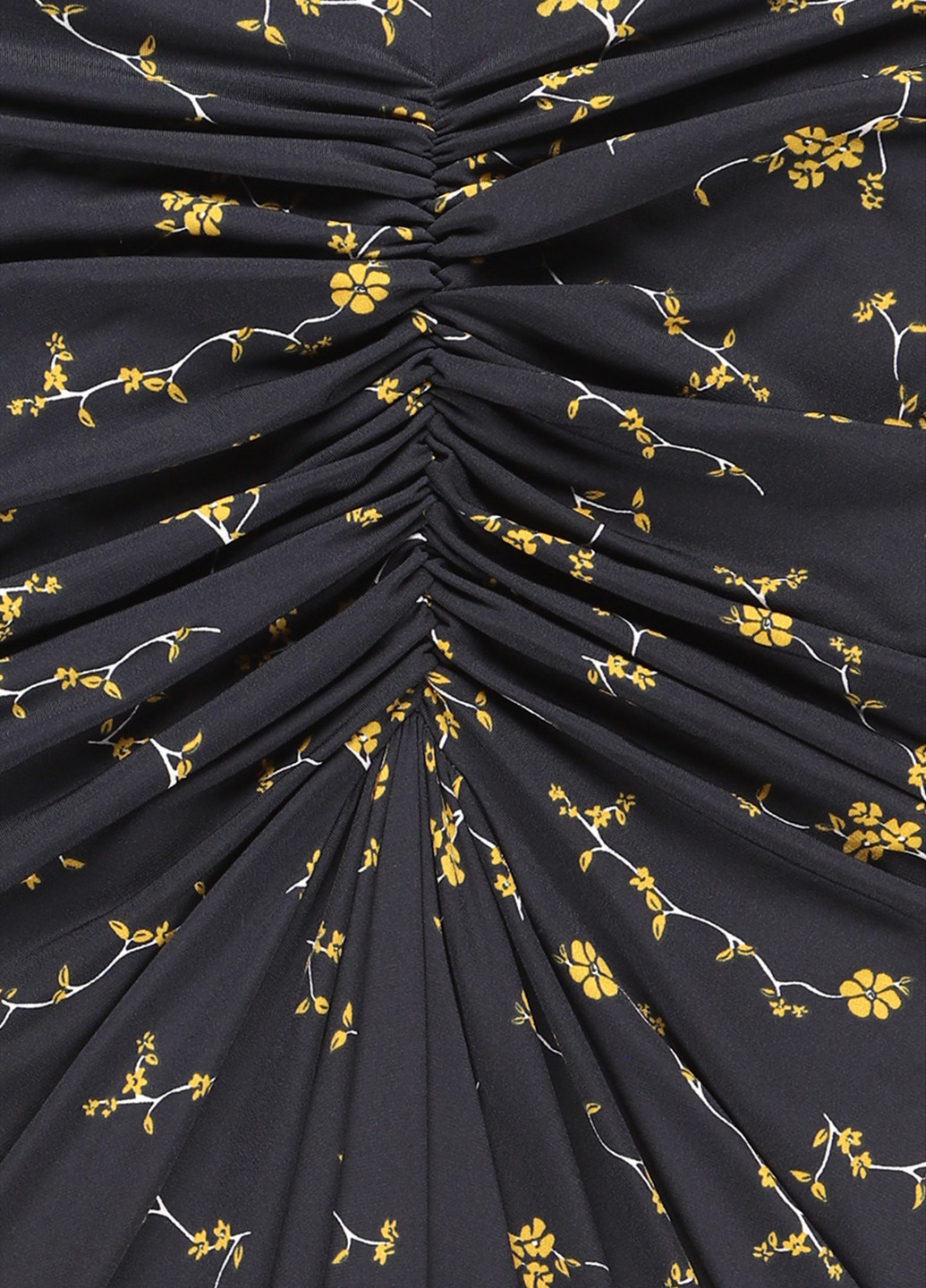 Черное коктейльное платье с открытыми плечами Apart с цветочным принтом