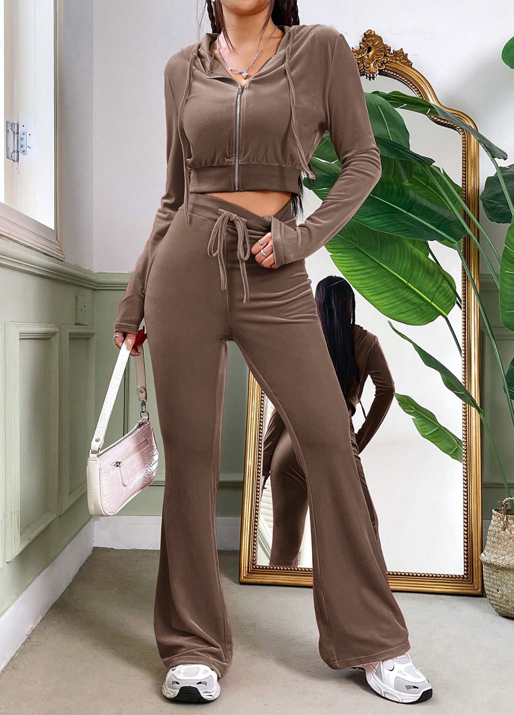 Спортивный костюм (толстовка, брюки) SHEIN (341100255)