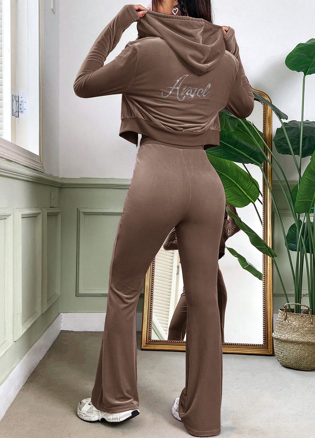 Спортивный костюм (толстовка, брюки) SHEIN (341100255)