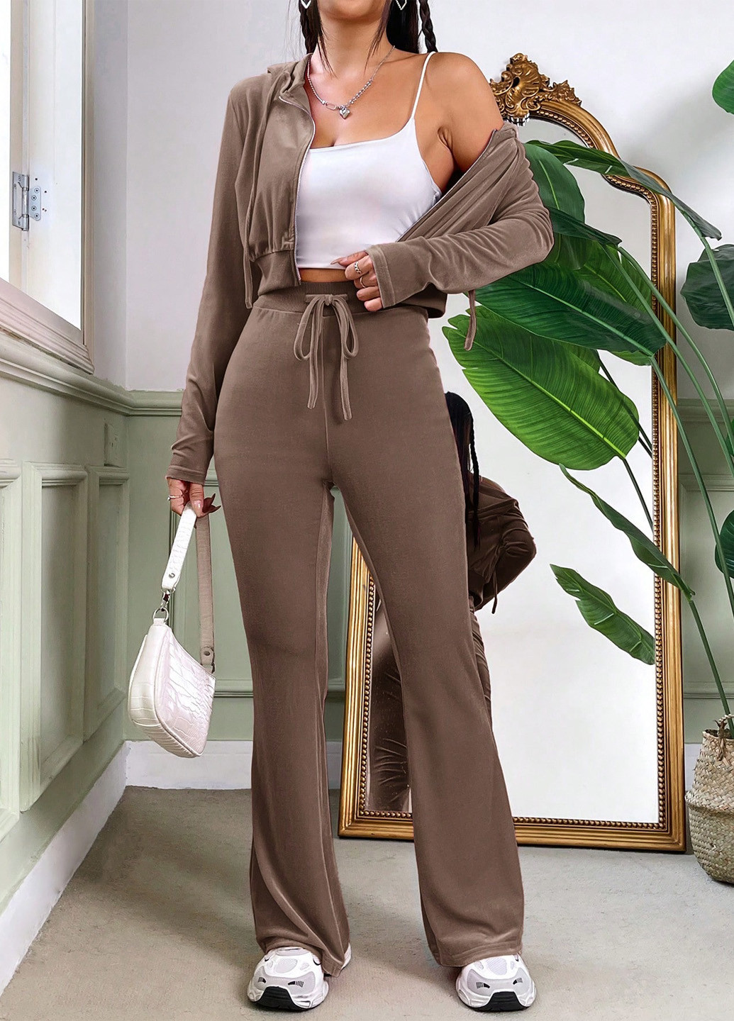 Спортивный костюм (толстовка, брюки) SHEIN (341100255)