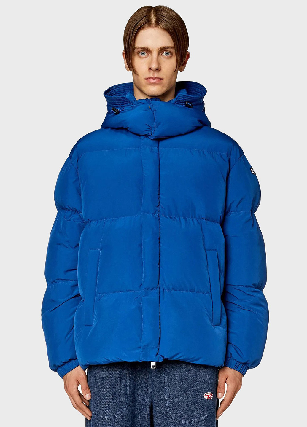 Синяя зимняя куртка Diesel