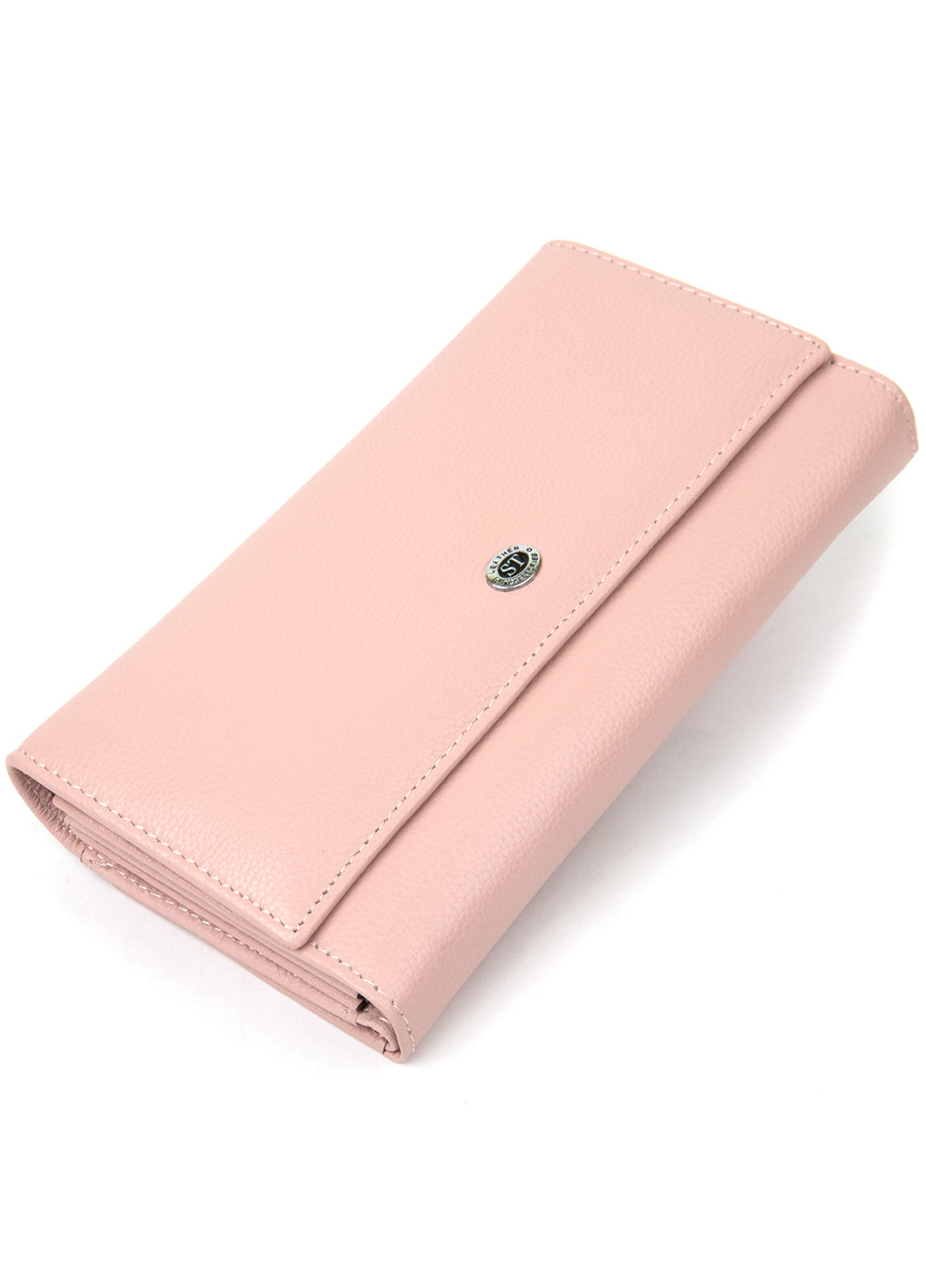 Жіночий шкіряний гаманець 19х10х3 см st leather (252126763)