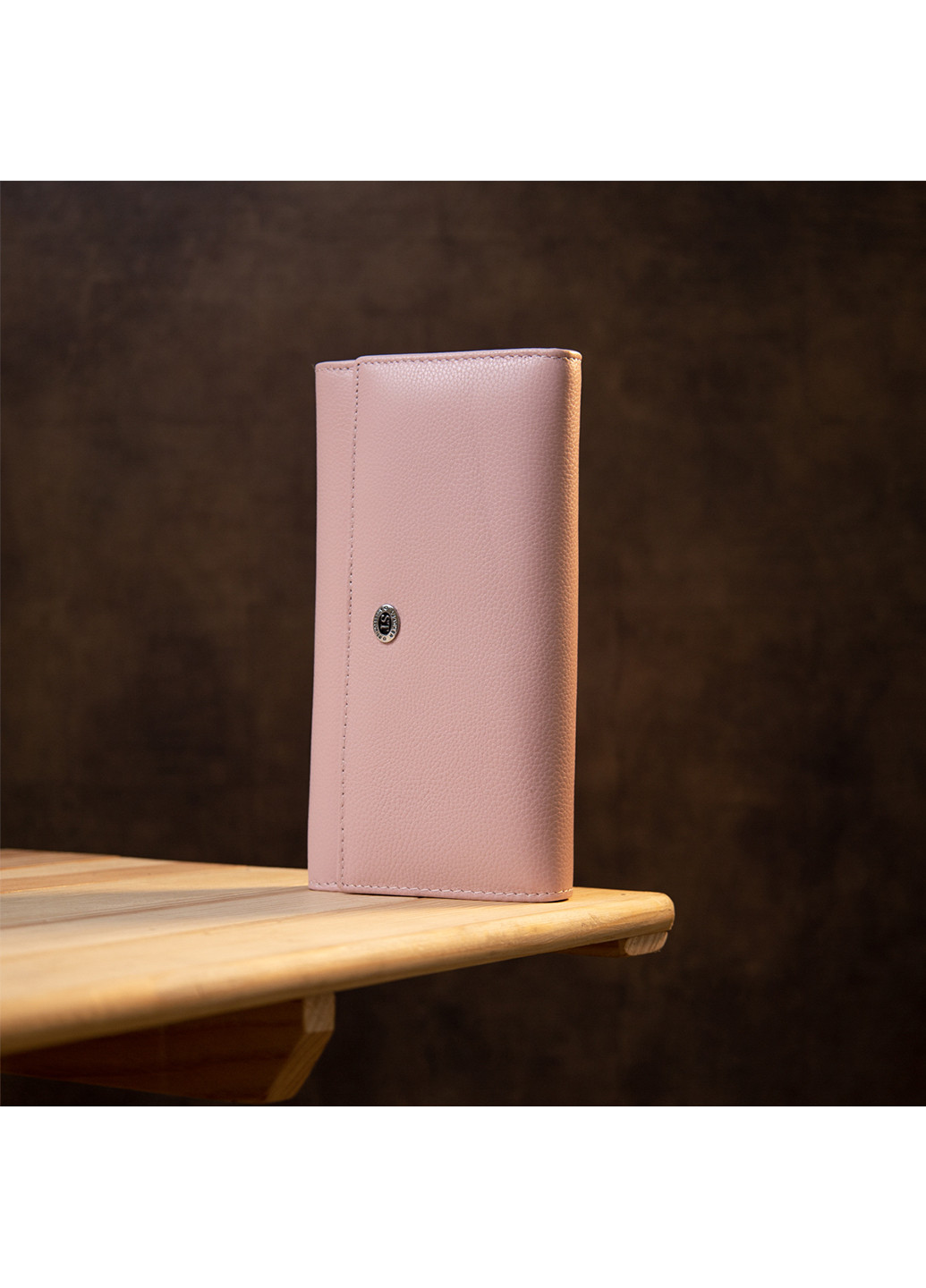 Жіночий шкіряний гаманець 19х10х3 см st leather (252126763)