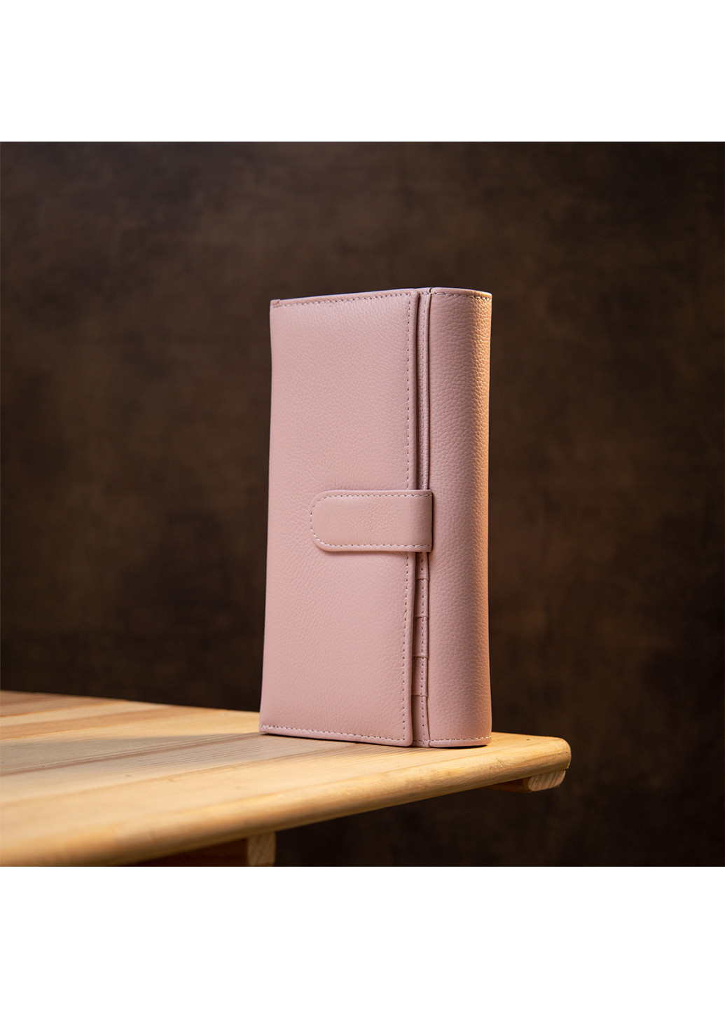 Жіночий шкіряний гаманець 19х10х3 см st leather (252126763)