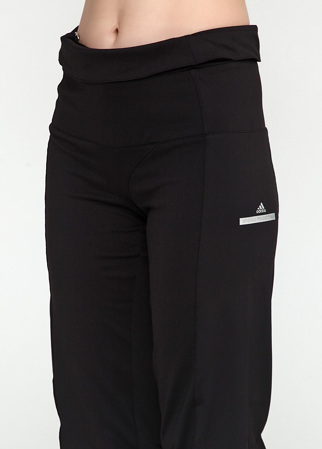 Черные спортивные демисезонные галифе брюки adidas