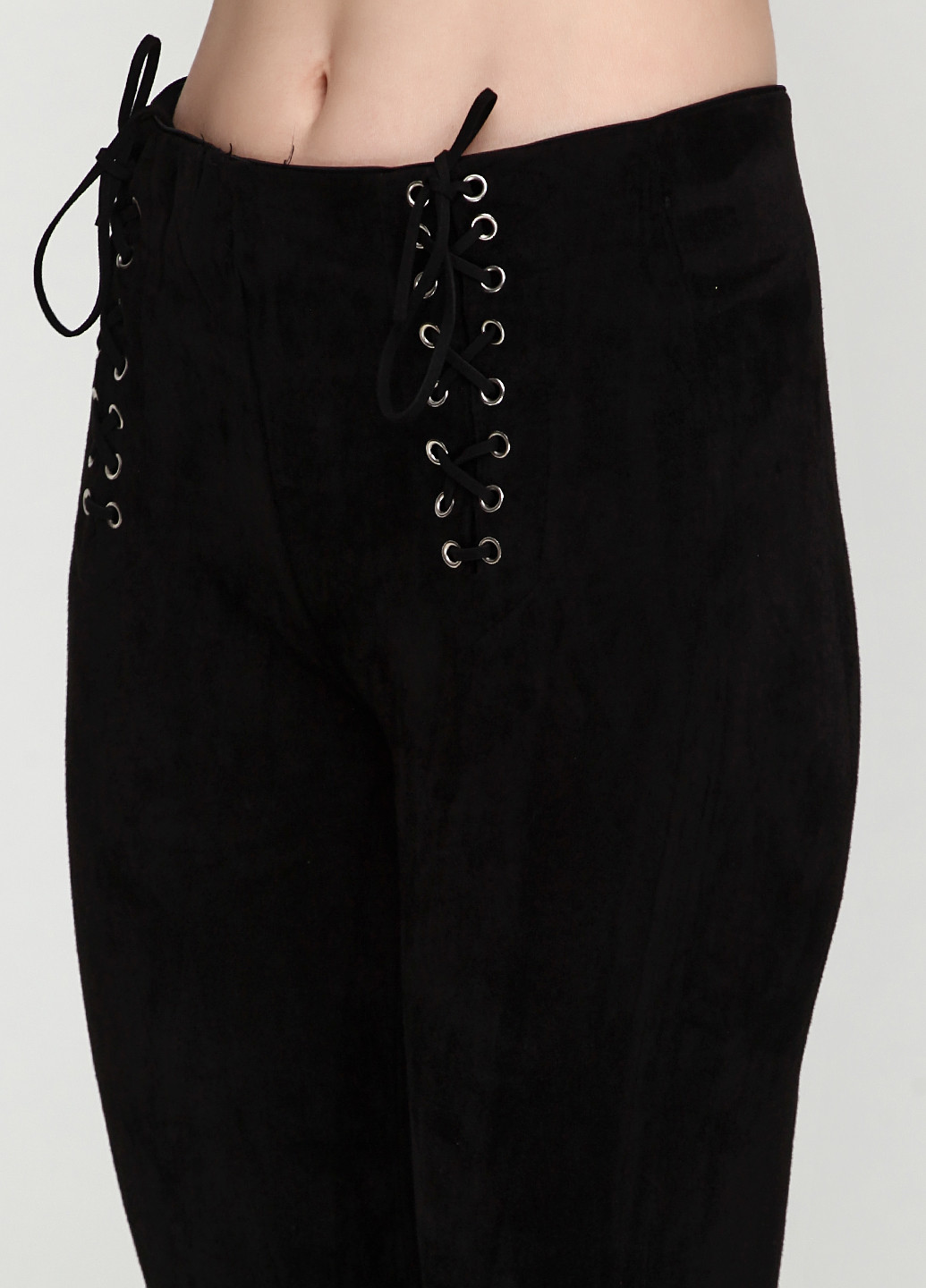 Черные кэжуал демисезонные брюки G & B