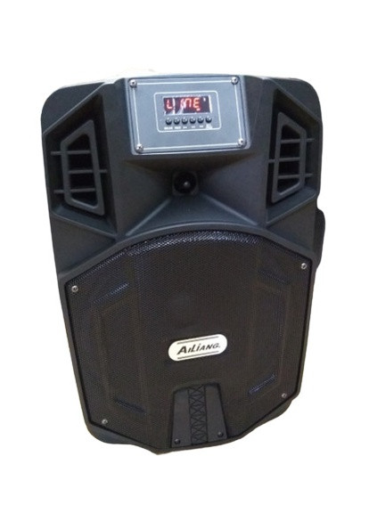 Портативная колонка Q12BK чемодан 60Вт 12 дюймов, USB, SD, FM радио, Bluetooth, 1 радиомикрофон, ДУ XPRO (253455468)