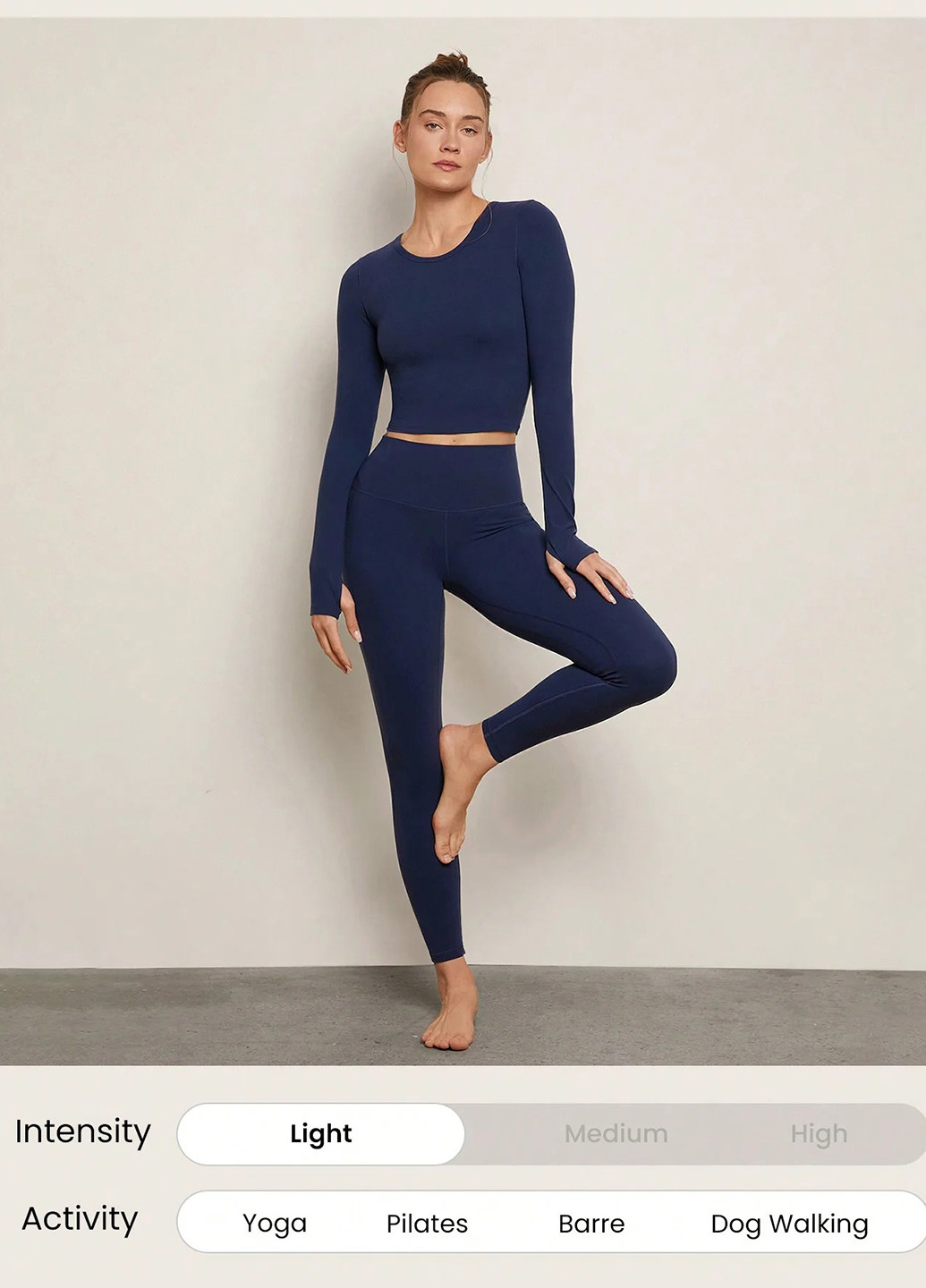 Спортивный костюм (топ, леггинсы) SHEIN (332612841)