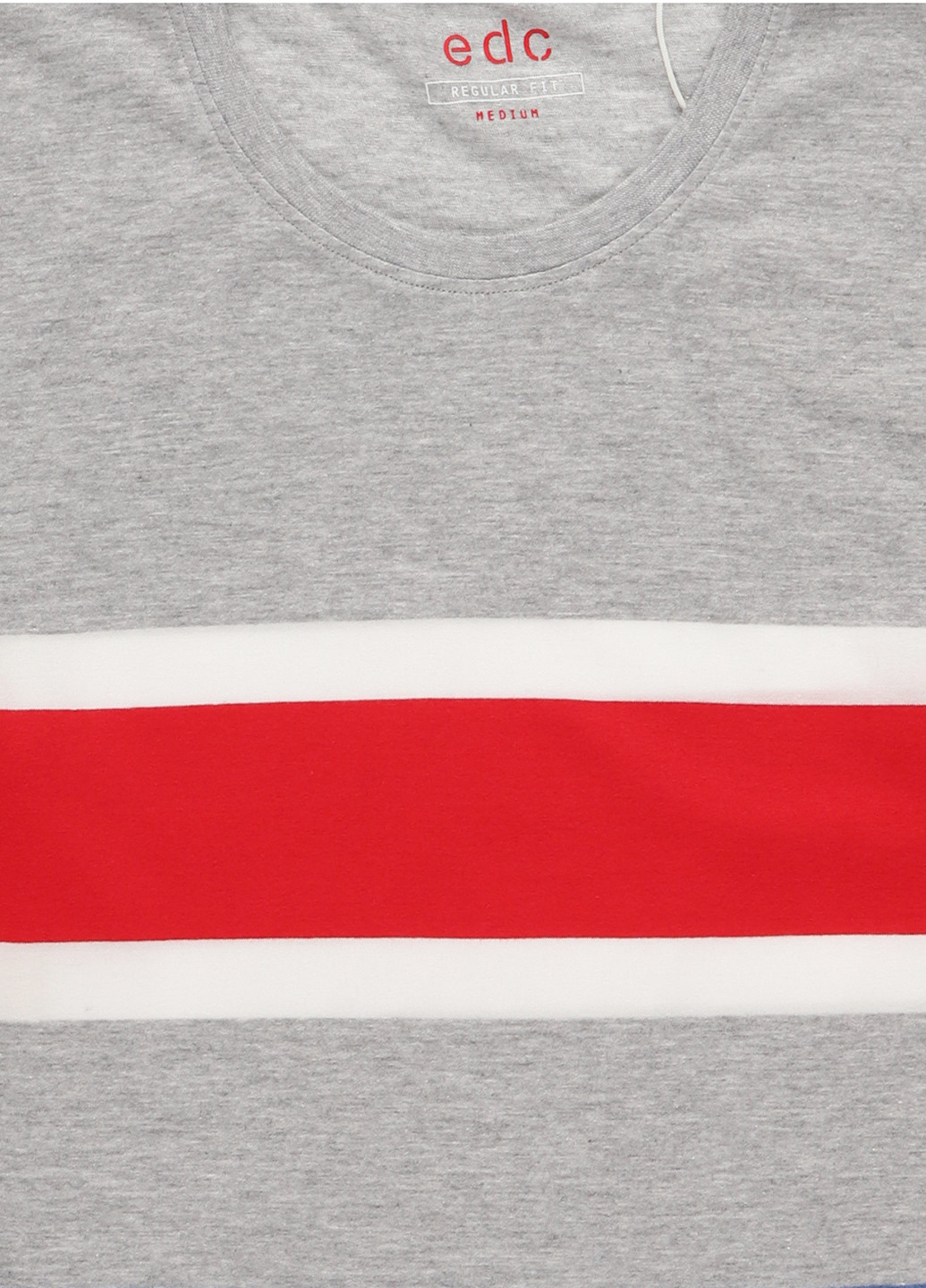 Комбинированная футболка EDC