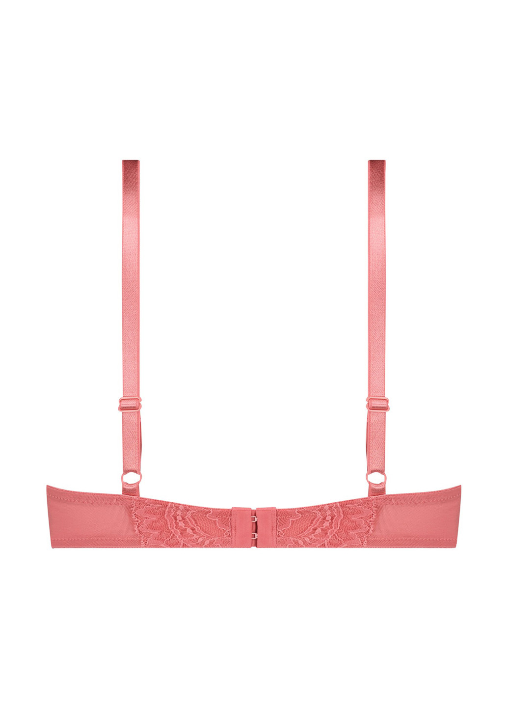 Коралловый бюстгальтер Hunkemoller без косточек полиамид, кружево
