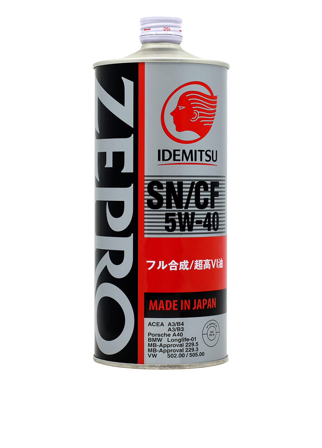Моторное масло Zepro Euro Spec 5W-40, 1 л IDEMITSU (141979997)