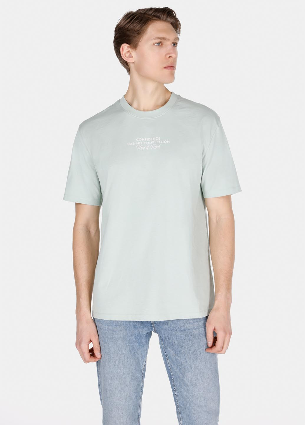 Світло-зелена футболка Colin's