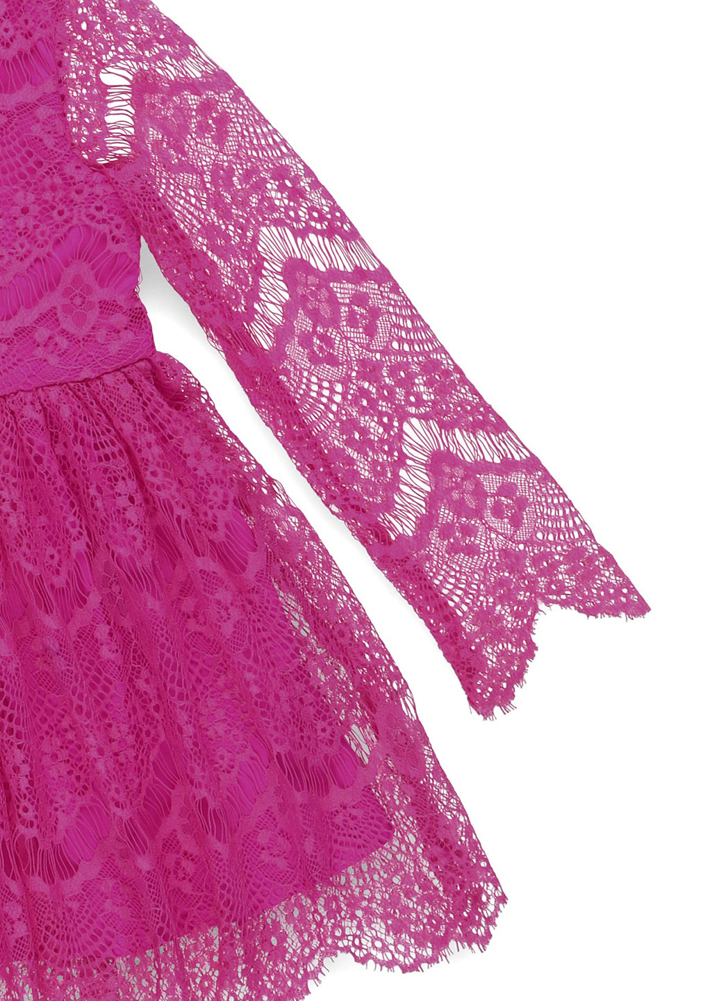 Малинова сукня Bardot (313653012)