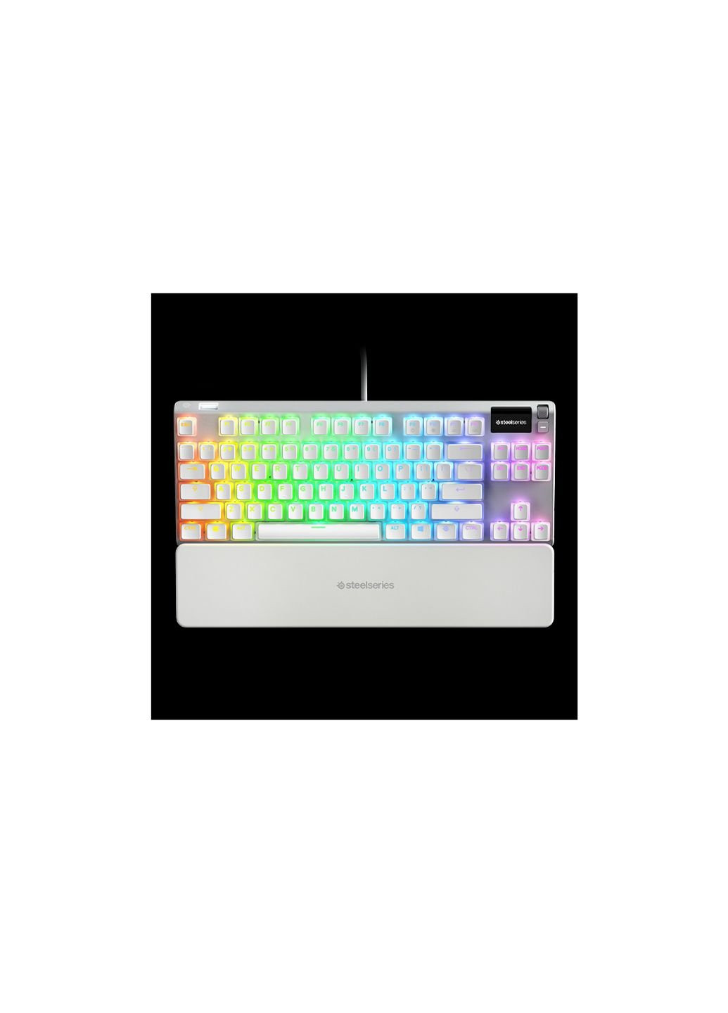 Клавіатура (SS64656) SteelSeries apex 7 ghost tkl ua usb white (253546254)