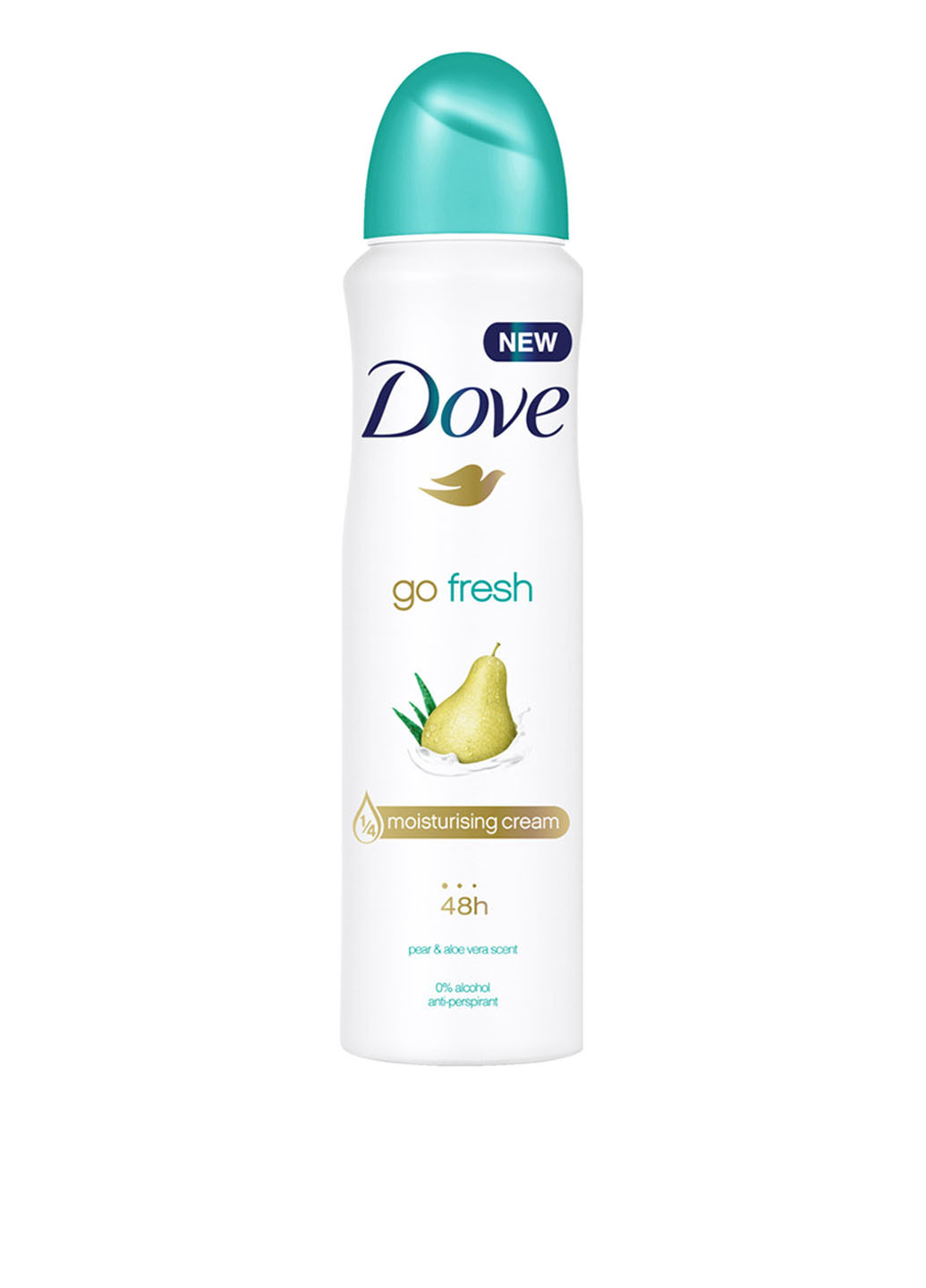 Дезодорант-спрей для женщин "Груша и алоэ вера" Deodorant Bodyspray Go Fresh 150 мл Dove (88094845)