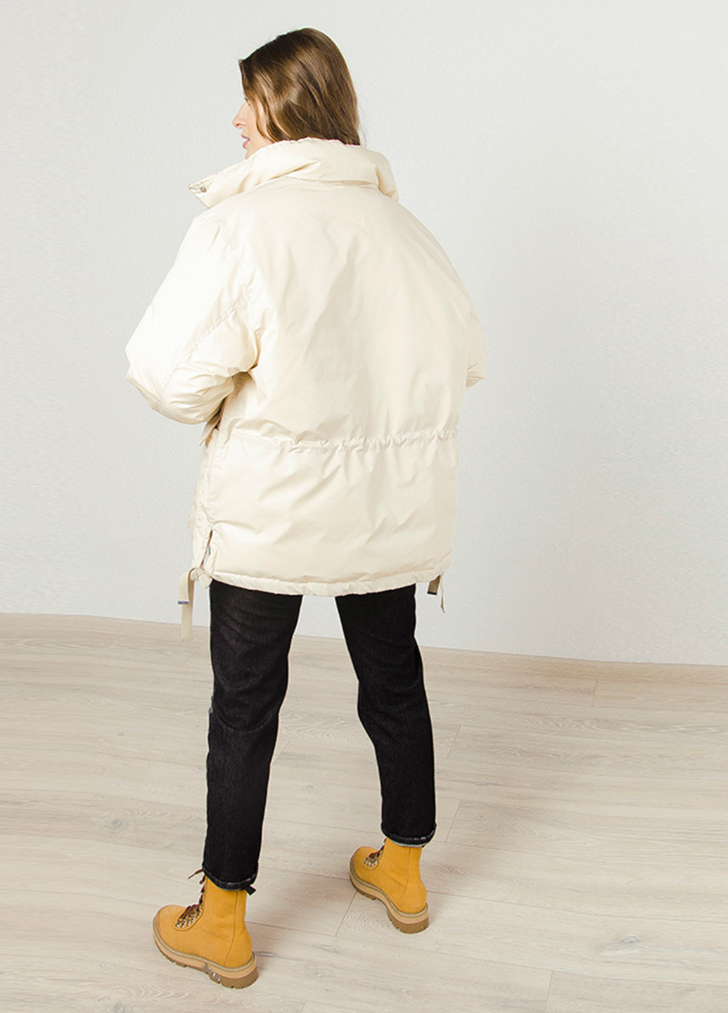 Молочна демісезонна куртка MR520