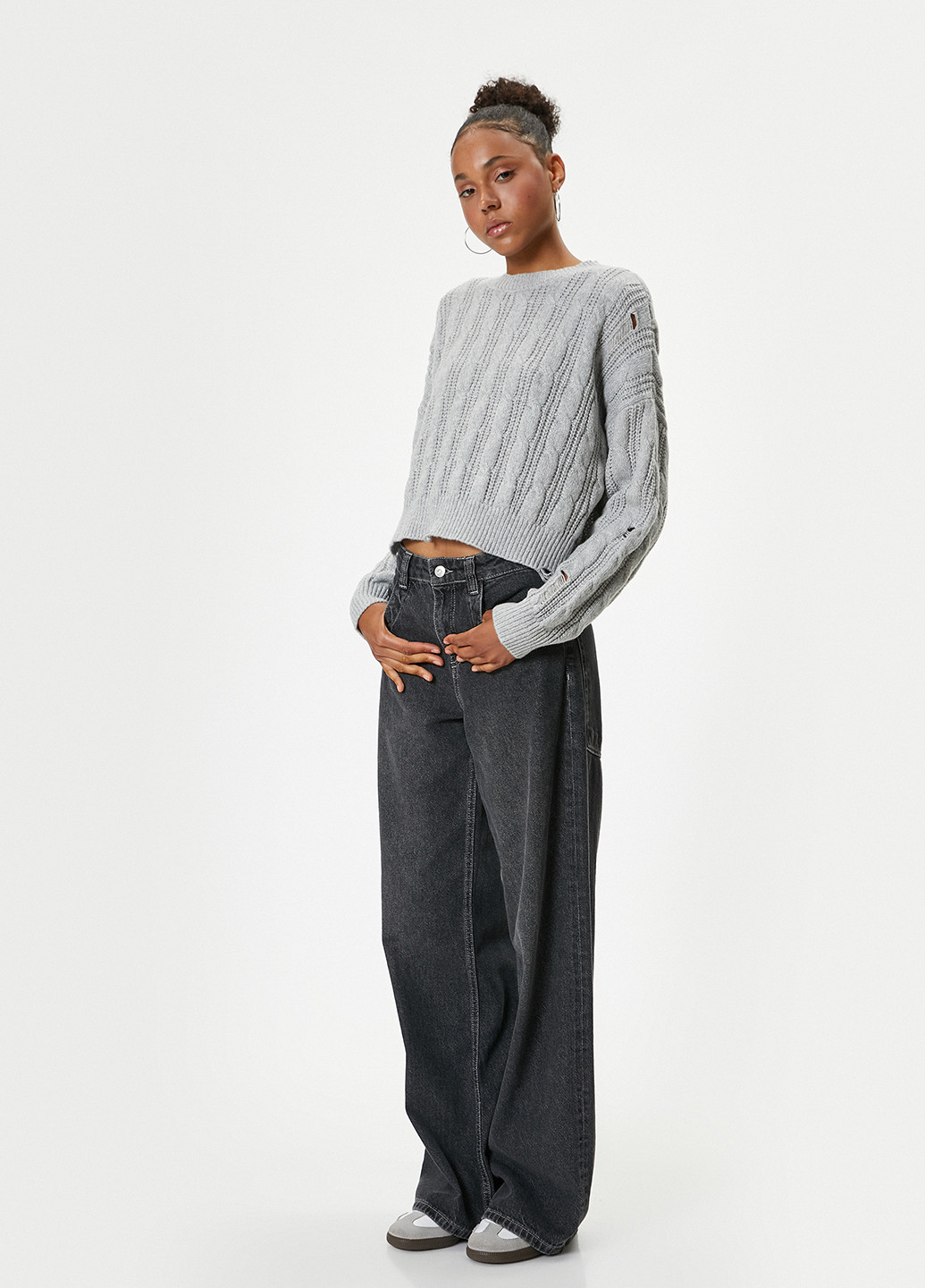 Сірий демісезонний джемпер джемпер KOTON