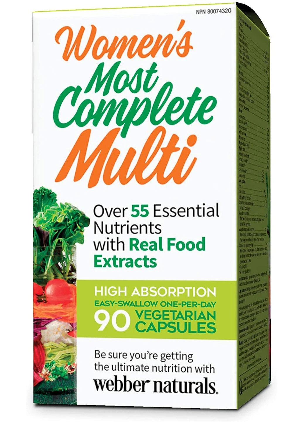 Витамины для женщин Womens Most Complete Multi 90 капсул Webber Naturals (255409706)