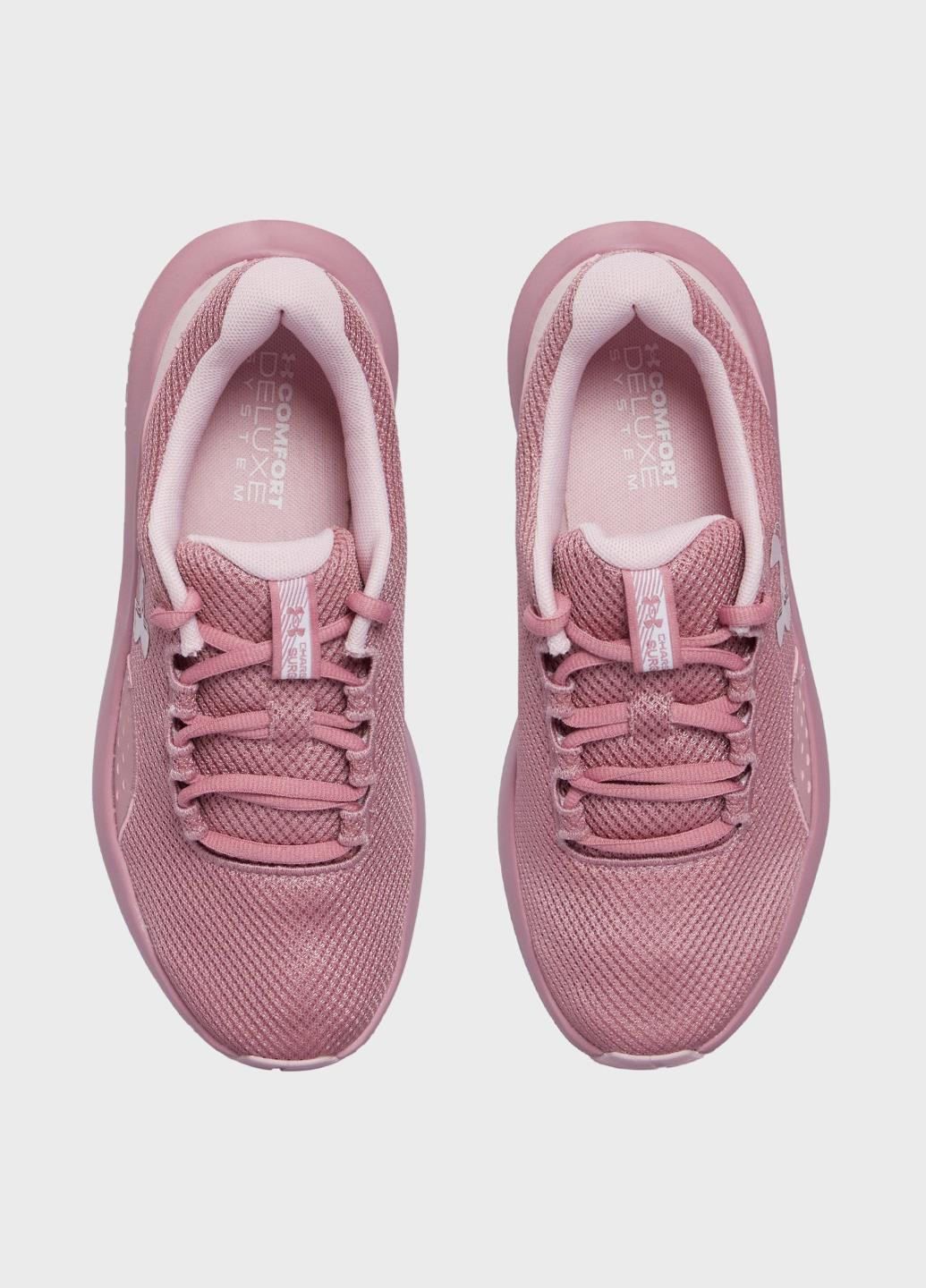 Кроссовки 3027007-600 Under Armour W Charged Surge 4 розовые демисезоны (342746818)