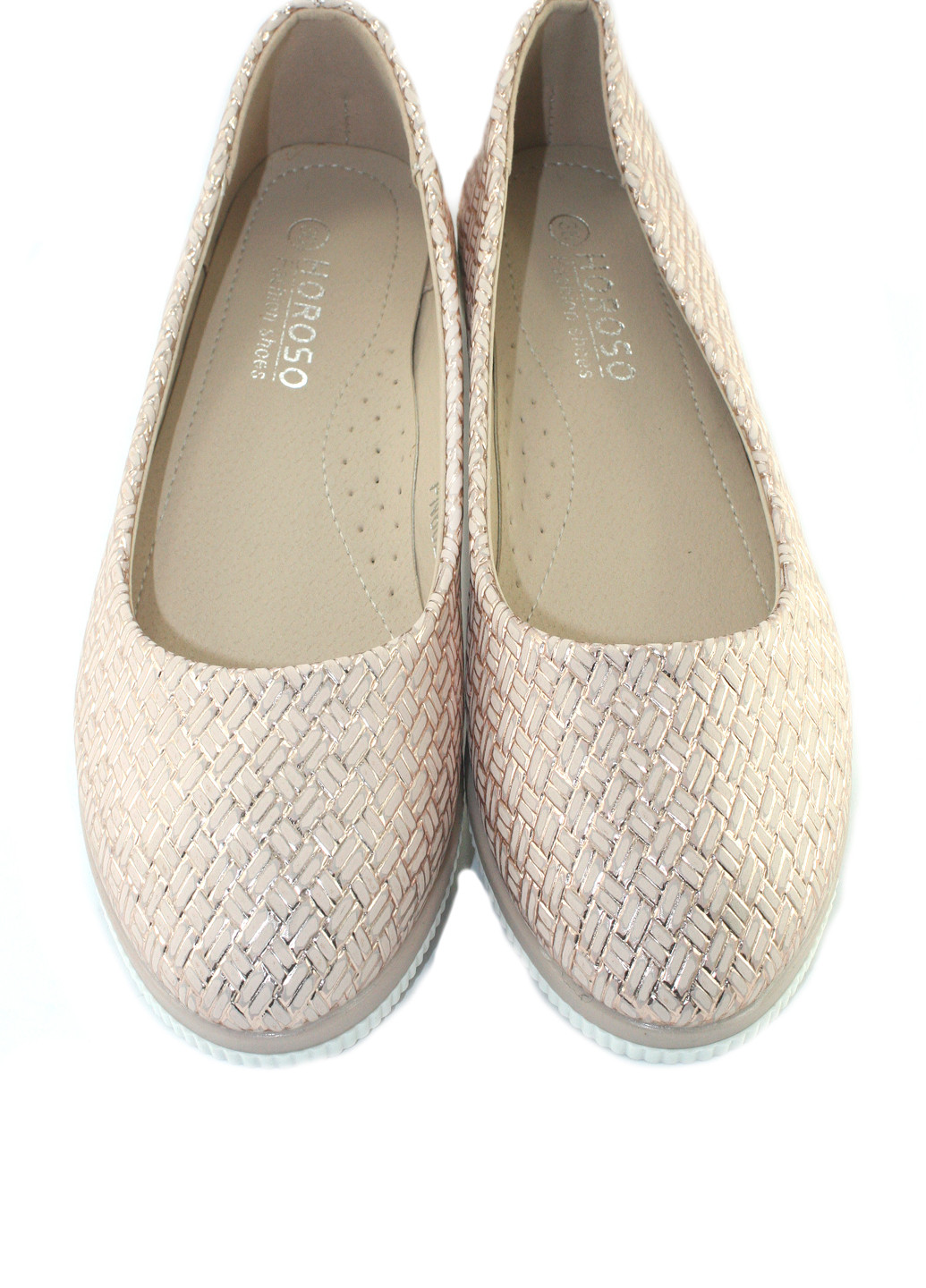 Жіночі балетки | рожеві геометричні штучна шкіра (294536106)