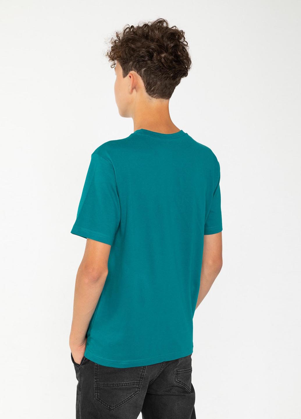 Бирюзовая летняя футболка Reporter Young