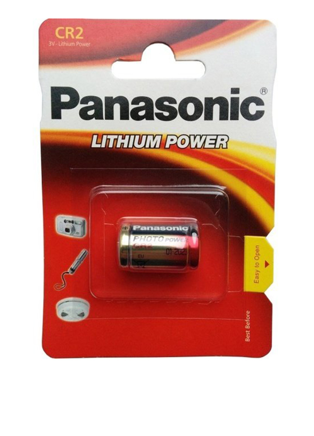Батарейка Panasonic cr-2l bli 1 lithium (cr-2l/1bp) (138004345)