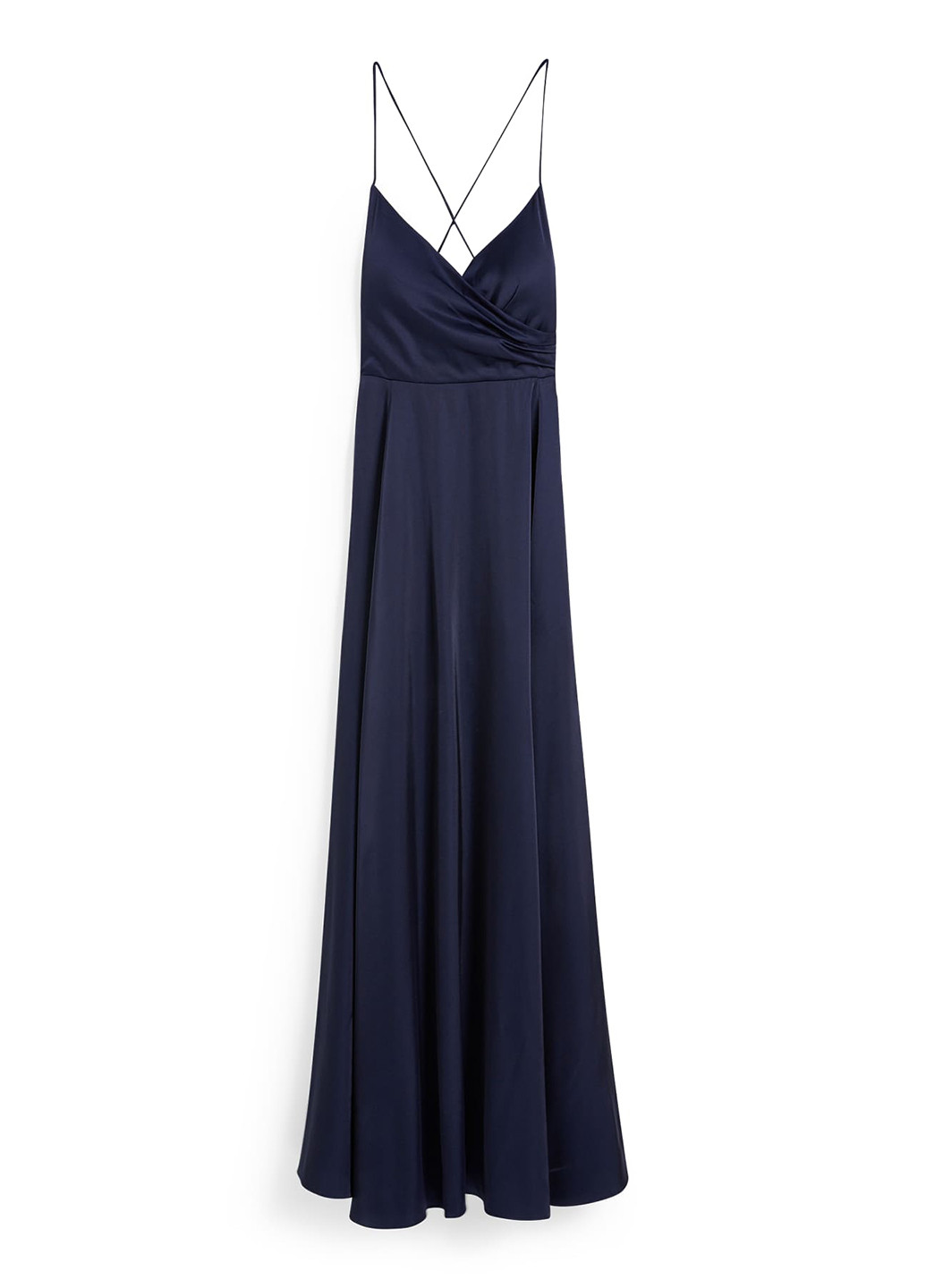 Темно-синя кежуал сукня з відкритою спиною C&A однотонна