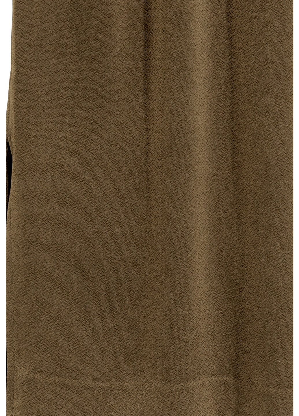 Оливково-зеленая кэжуал однотонная юбка H&M мини