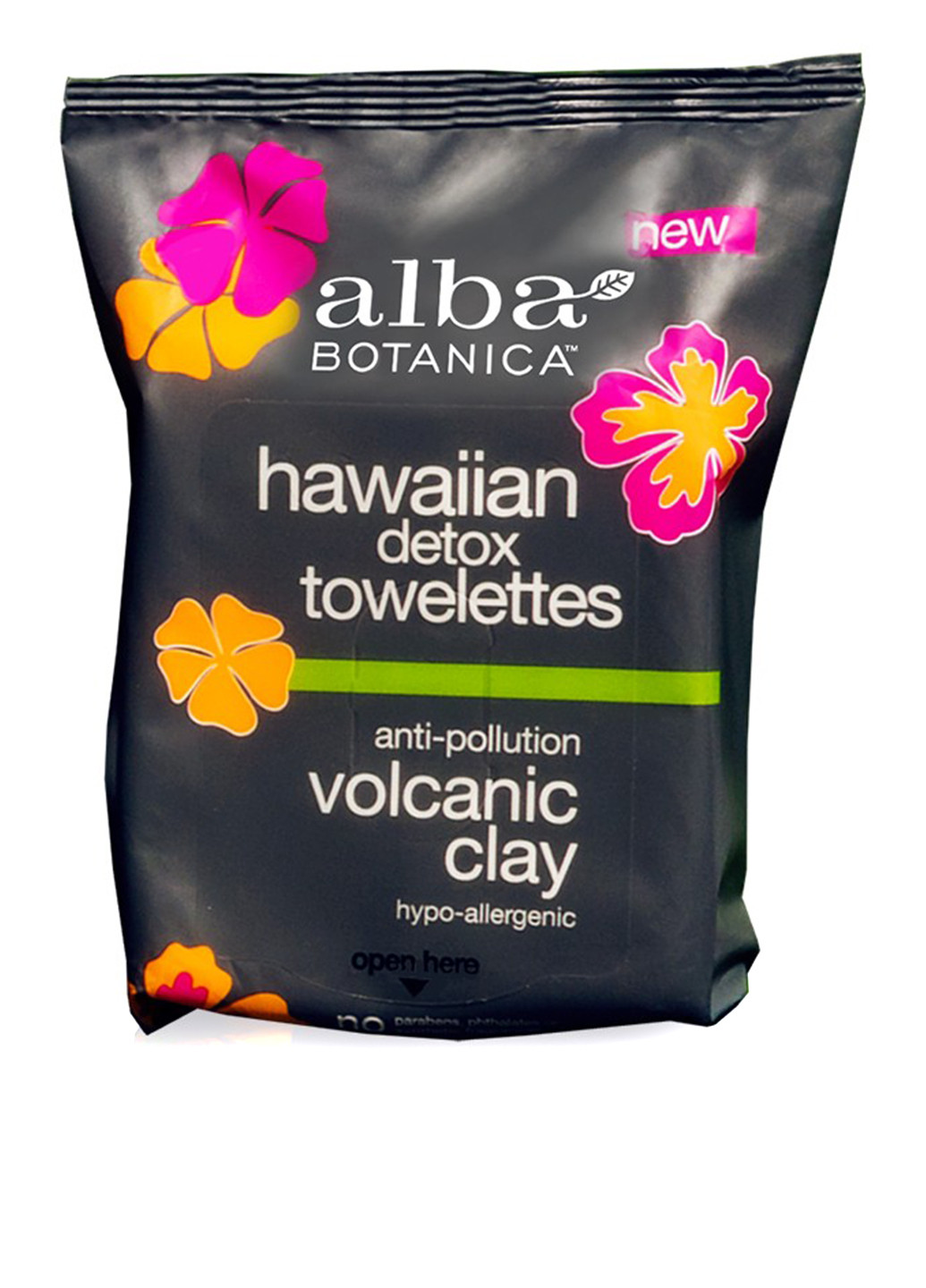 Серветки Гавайські з просоченням (30 шт.) Alba Botanica (94796744)