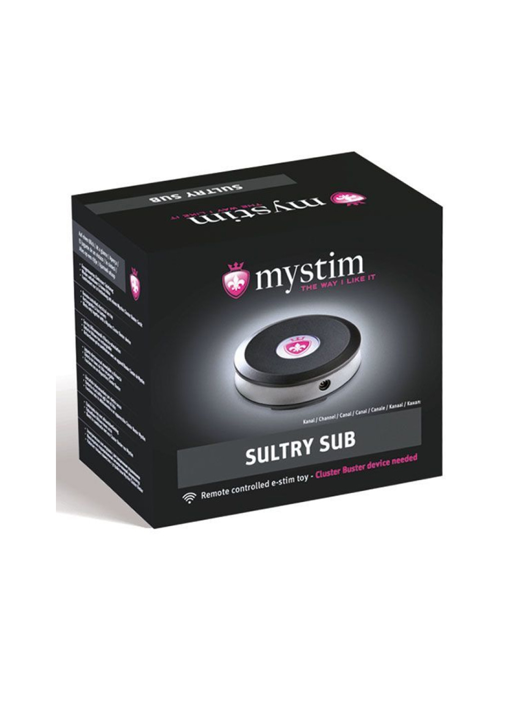 Приемник Sultry Subs Channel 8 для электростимулятора Cluster Buster Mystim (252042342)