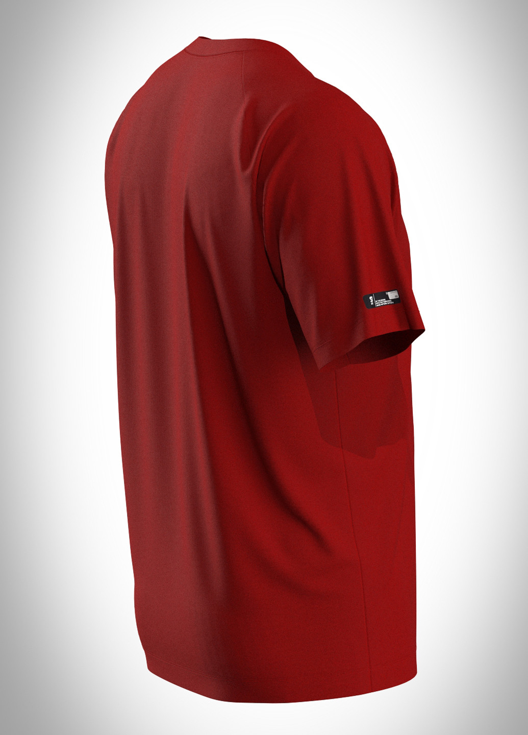 Красная футболка SA-sport