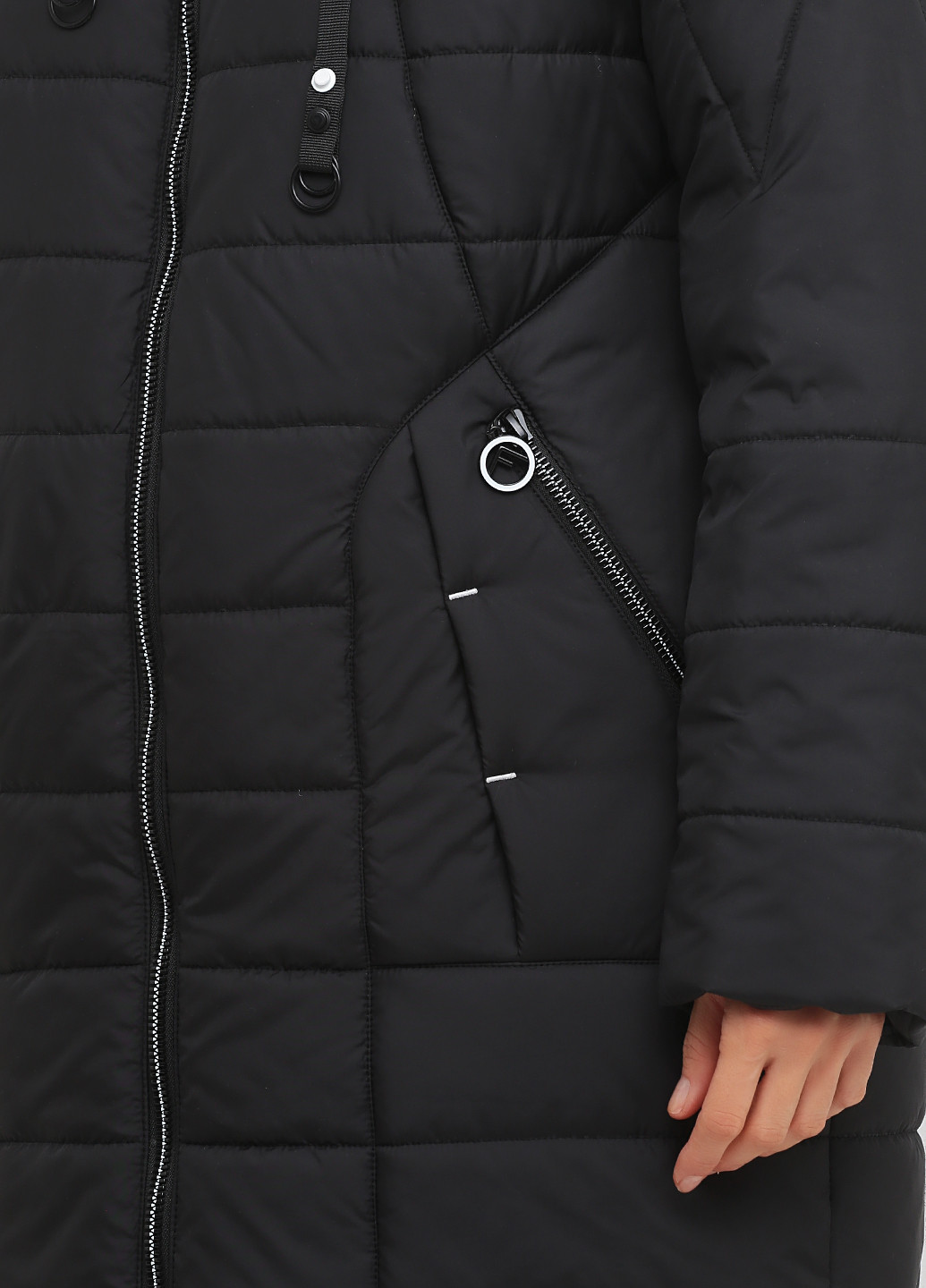 Черная зимняя куртка Eva Classic