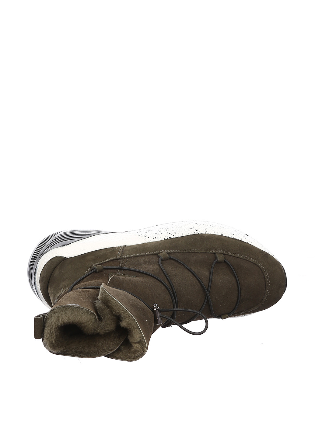 Осенние ботинки Dakkem со шнуровкой из натуральной замши