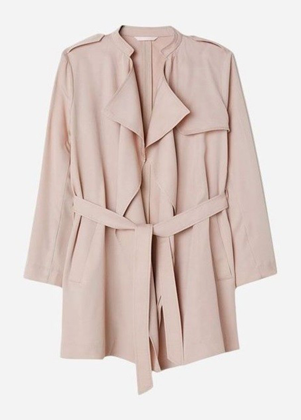 Плащ H&M тренчкот на завязках демисезон (322092664)