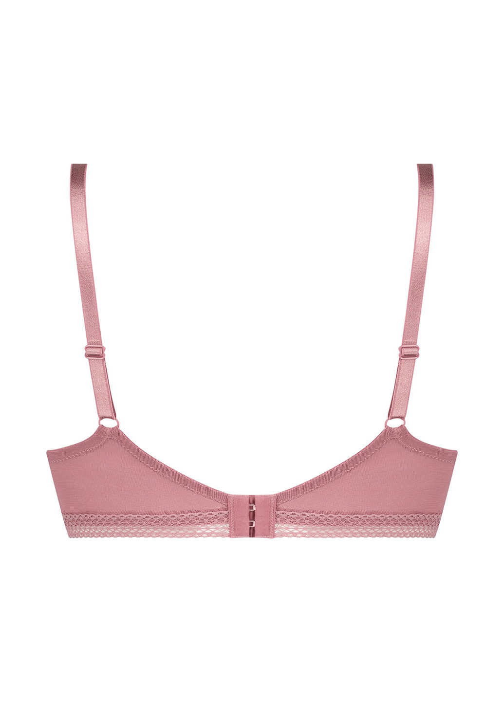 Рожево-ліловий бюстгальтер Hunkemoller без кісточок поліамід