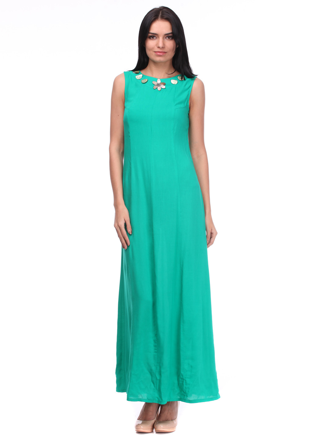 Зеленое кэжуал платье Ruta-S