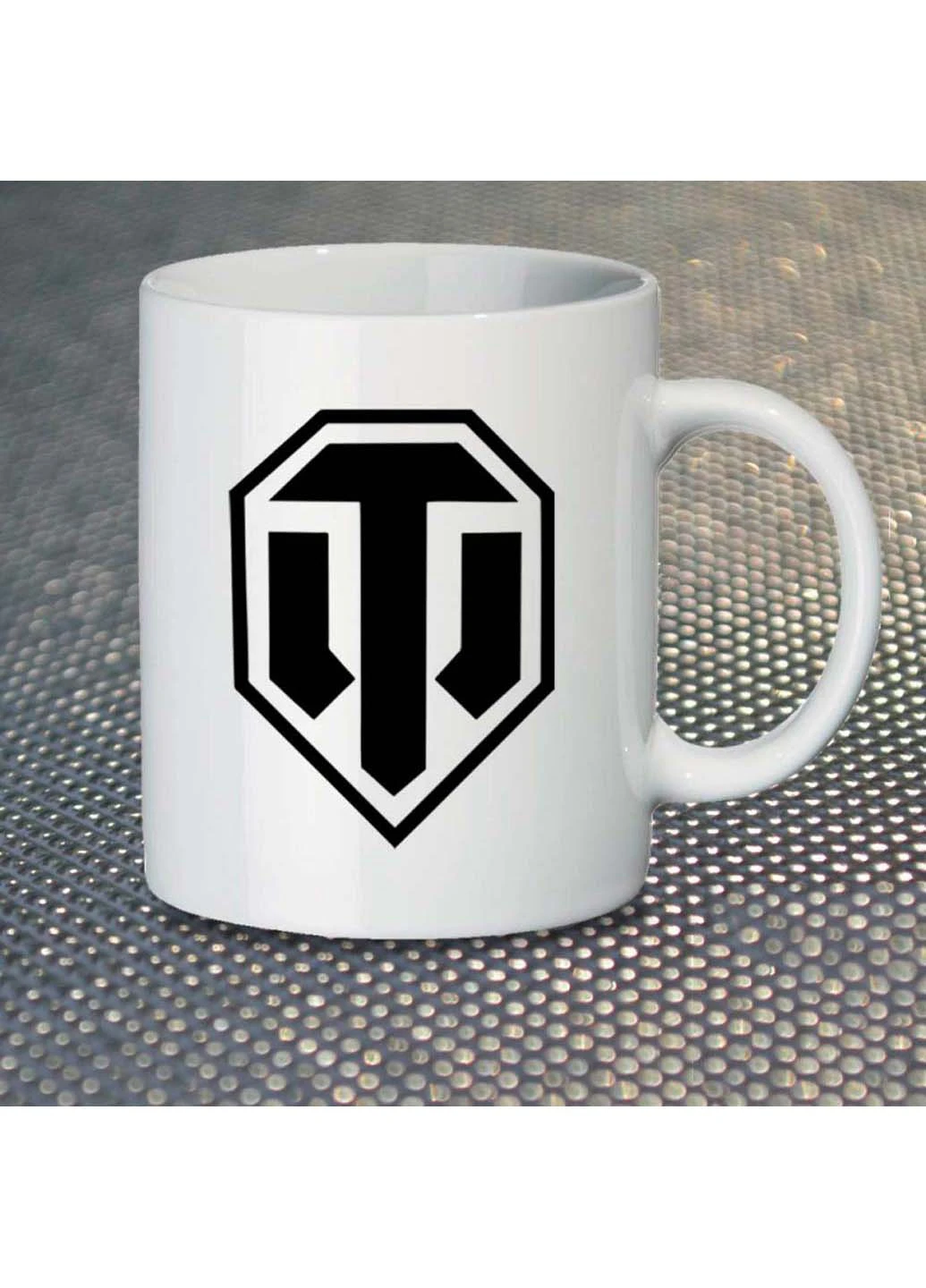 Чашка Gifty Логотип Танки World of Tanks 330 мл (254914590)