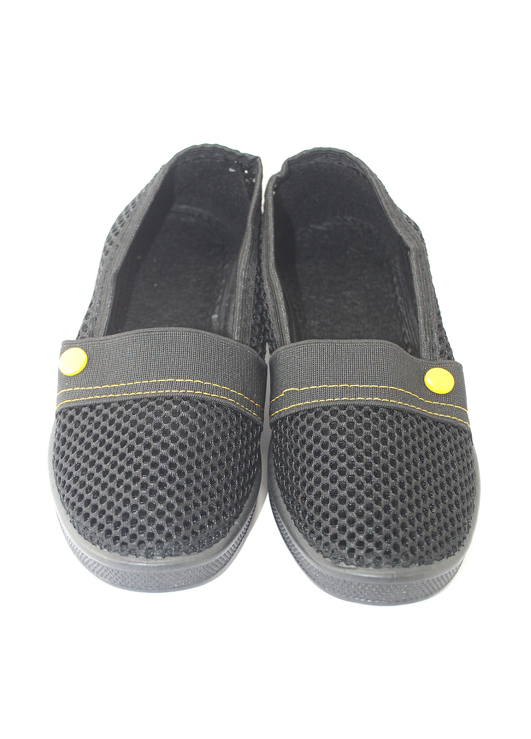 Чёрные эспадрильи однотонный перфорация (321828268)