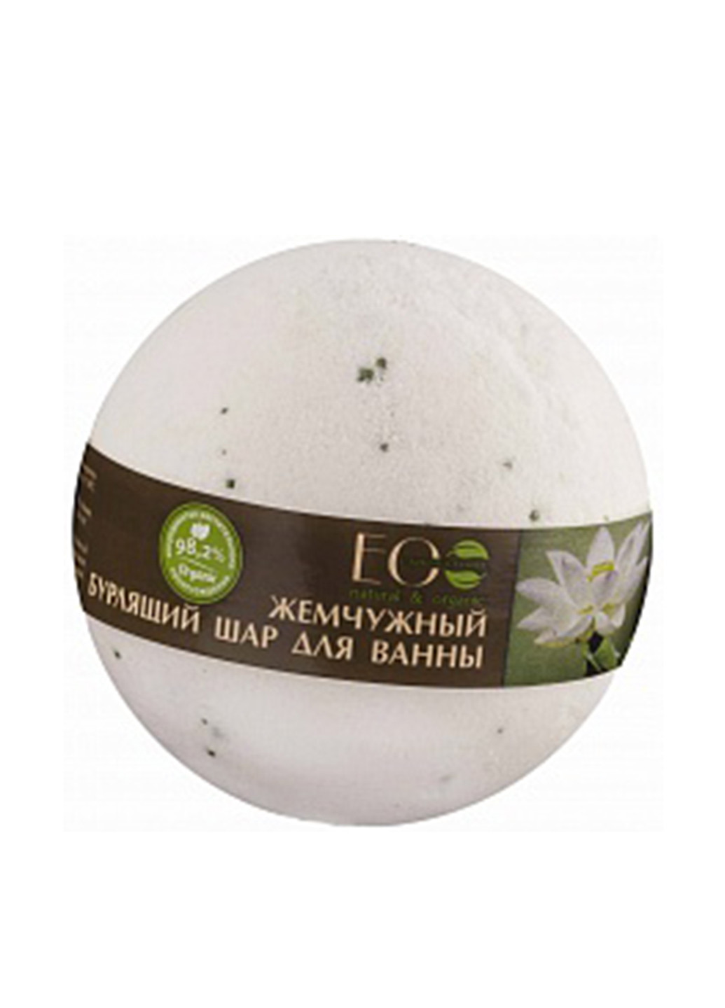 Бурлящий шар для ванны Белый лотос и пальмароза, 220 г EcoLab (79992222)