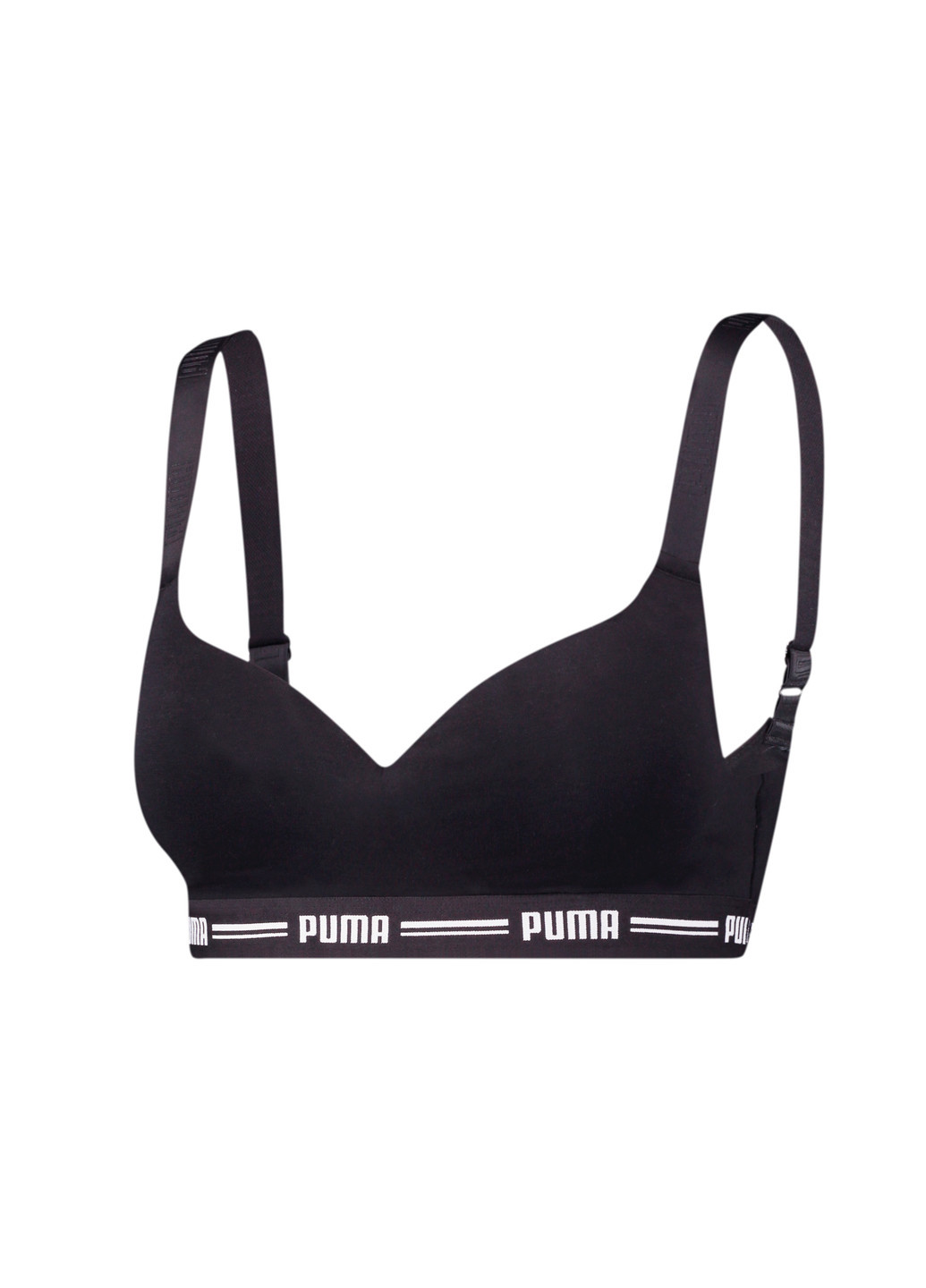Чорний бра women's padded bra 1 pack Puma