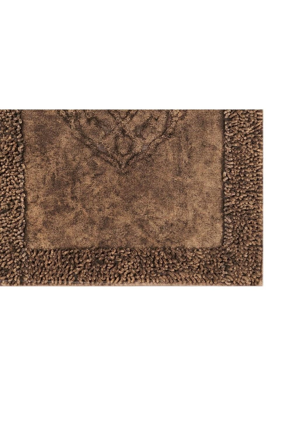 Килимок у ванну Tiffany AR-A107215-Brown 120х70 см коричневий Arya (253629377)
