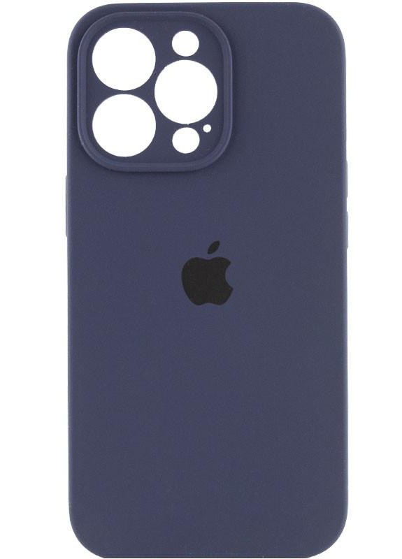 Силиконовый Чехол Накладка Закрытая Камера Silicone Case Full Camera Для iPhone 13 Pro Max Midnight Blue No Brand (254091939)