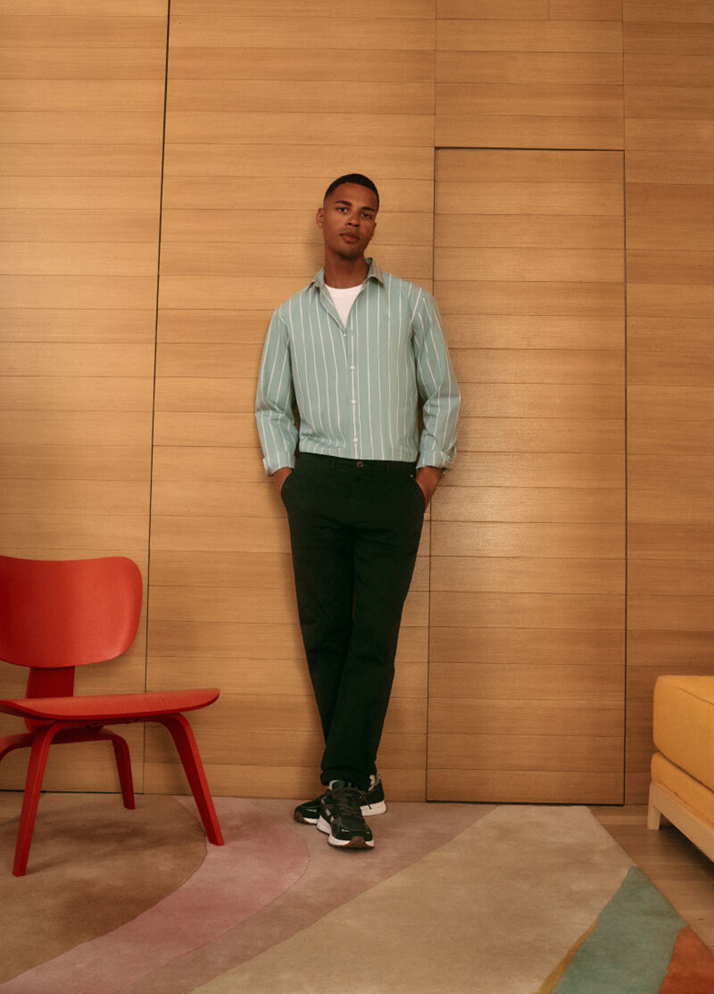 Темно-синие кэжуал демисезонные чиносы брюки Springfield