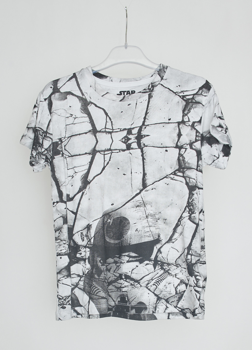 Чорно-біла літня футболка Eleven Paris