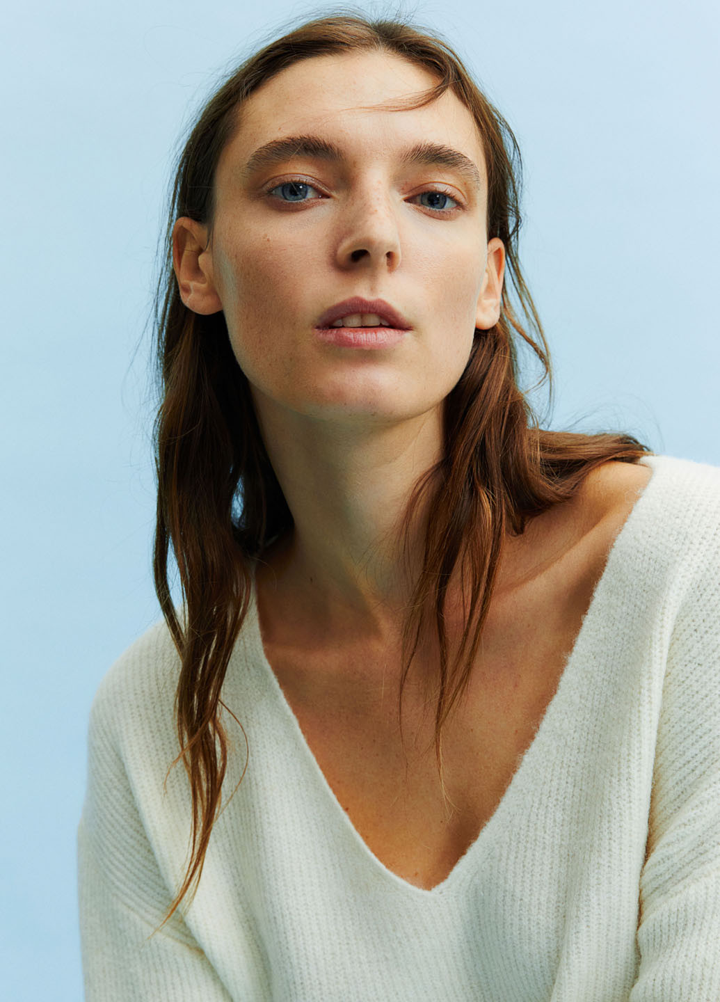 Кремовий демісезонний пуловер пуловер H&M